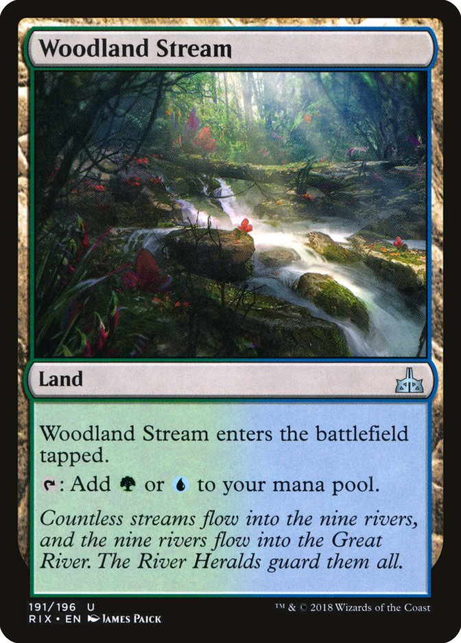 Woodland Stream (191) [Rivals of Ixalan] | Odin's Place