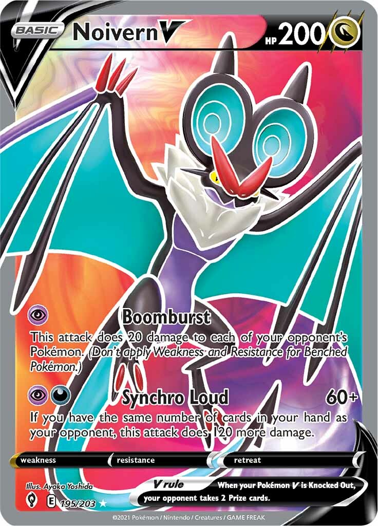 Noivern V (195/203) [Sword & Shield: Evolving Skies] | Odin's Place