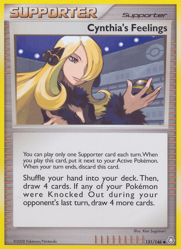 Cynthia's Feelings (131/146) [Diamond & Pearl: Legends Awakened] | Odin's Place