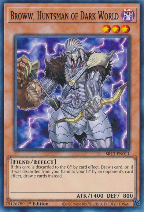 Broww, Huntsman of Dark World [SR13-EN011] Common | Odin's Place