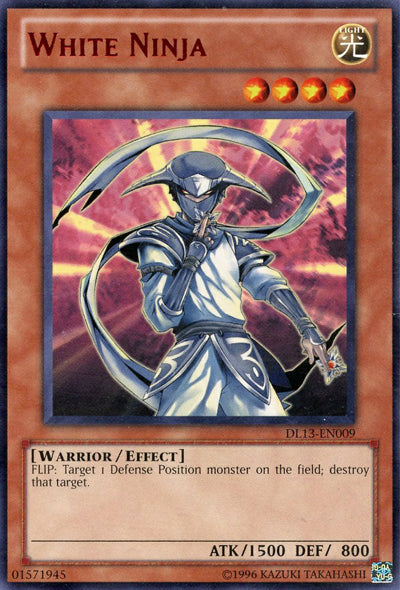 White Ninja (Red) [DL13-EN009] Rare | Odin's Place
