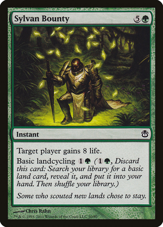 Sylvan Bounty (30) [Duel Decks: Ajani vs. Nicol Bolas] | Odin's Place