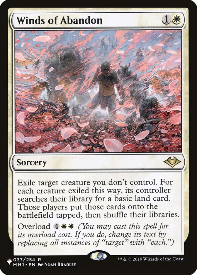 Winds of Abandon [The List] | Odin's Place