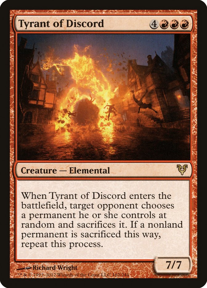 Tyrant of Discord (162) [Avacyn Restored] | Odin's Place