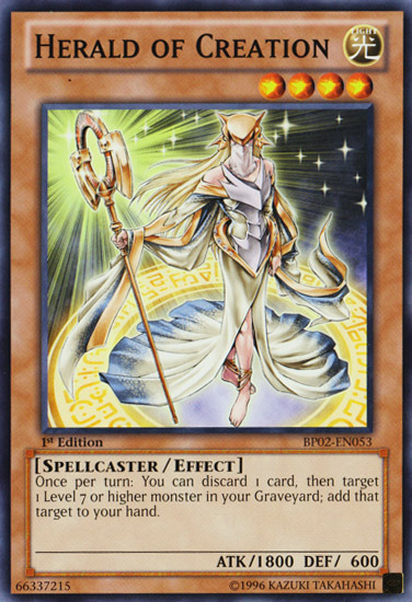 Herald of Creation [BP02-EN053] Mosaic Rare | Odin's Place