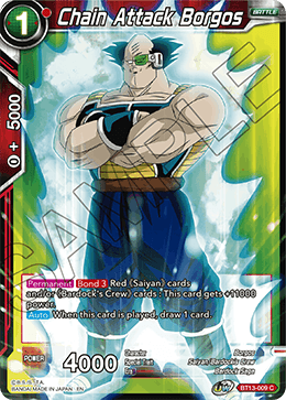 Chain Attack Borgos (Common) (BT13-009) [Supreme Rivalry] | Odin's Place
