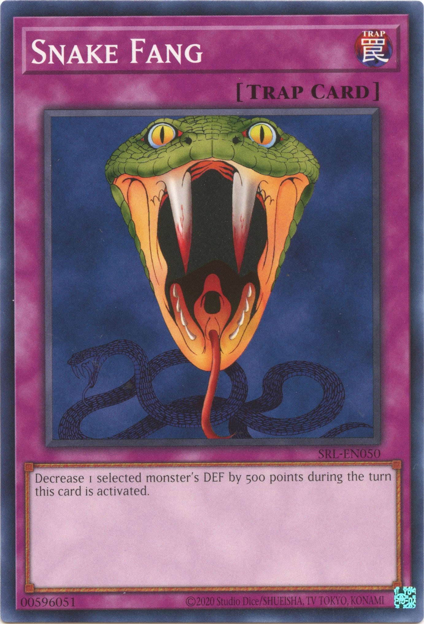 Snake Fang (25th Anniversary) [SRL-EN050] Common | Odin's Place