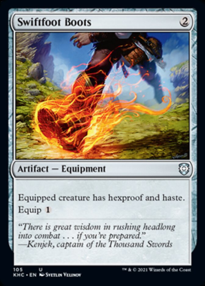 Swiftfoot Boots [Kaldheim Commander] | Odin's Place