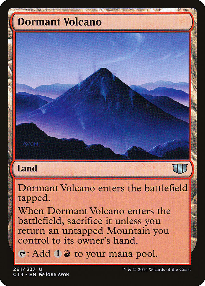 Dormant Volcano (291) [Commander 2014] | Odin's Place