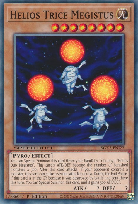 Helios Trice Megistus [SGX3-ENI23] Common | Odin's Place