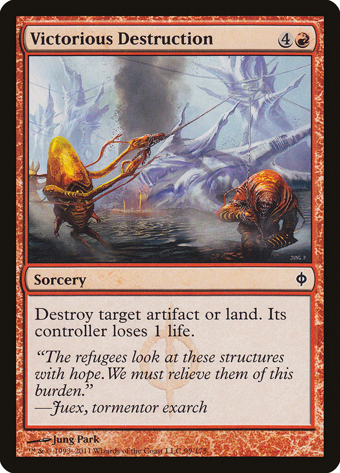 Victorious Destruction (99) [New Phyrexia] | Odin's Place