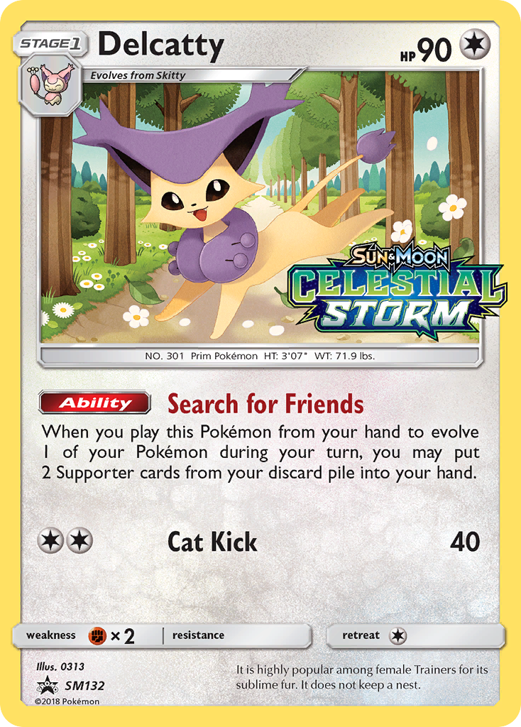 Delcatty (SM132) [Sun & Moon: Black Star Promos] | Odin's Place