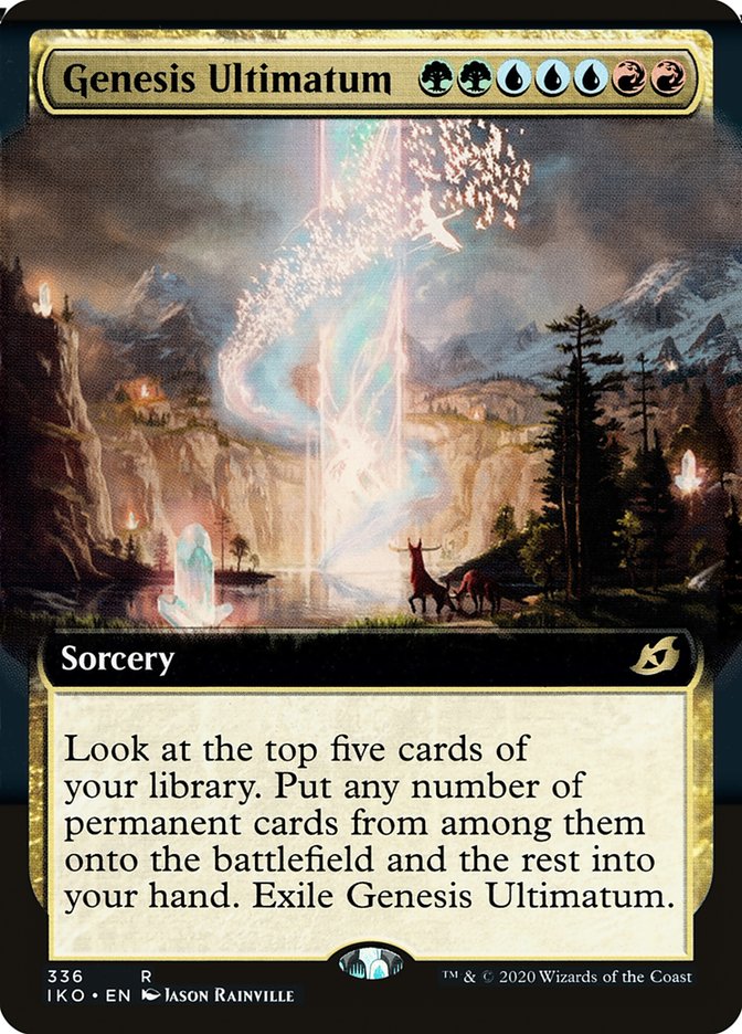 Genesis Ultimatum (Extended Art) [Ikoria: Lair of Behemoths] | Odin's Place