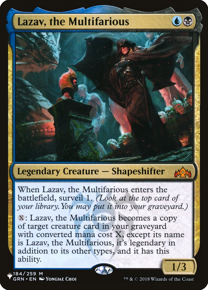Lazav, the Multifarious [The List] | Odin's Place