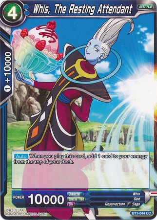 Whis, The Resting Attendant (BT1-044) [Galactic Battle] | Odin's Place