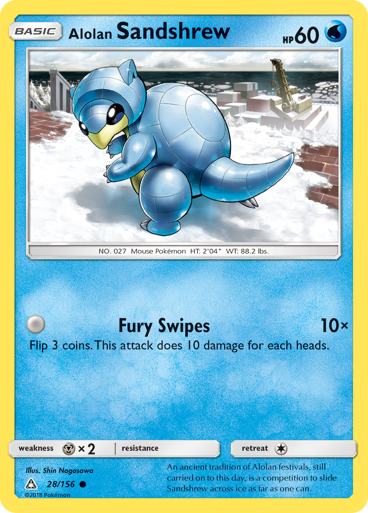 Alolan Sandshrew (28/156) [Sun & Moon: Ultra Prism] | Odin's Place