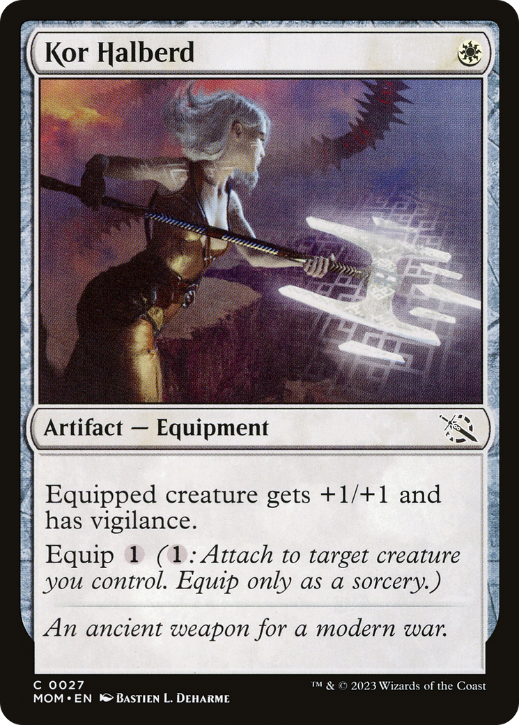 Kor Halberd [March of the Machine] | Odin's Place