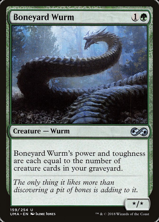 Boneyard Wurm (159) [Ultimate Masters] | Odin's Place