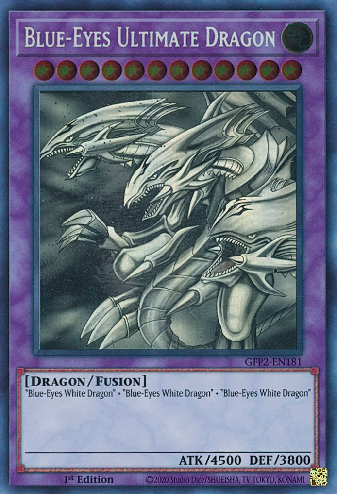 Blue-Eyes Ultimate Dragon [GFP2-EN181] Ghost Rare | Odin's Place