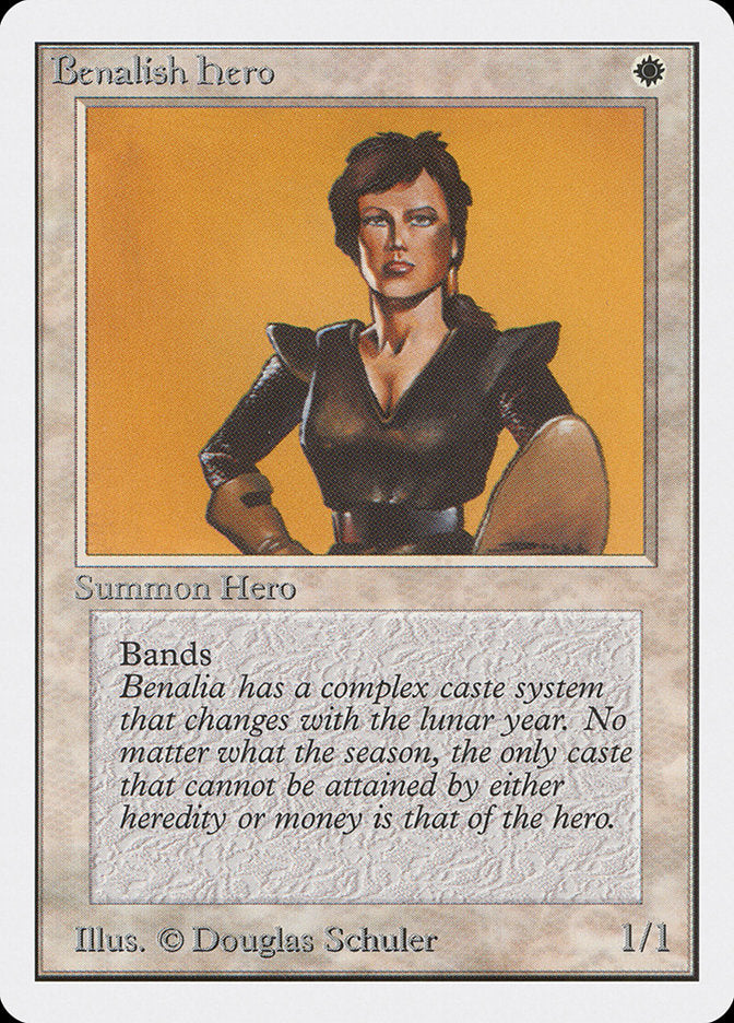 Benalish Hero (4) [Unlimited Edition] | Odin's Place