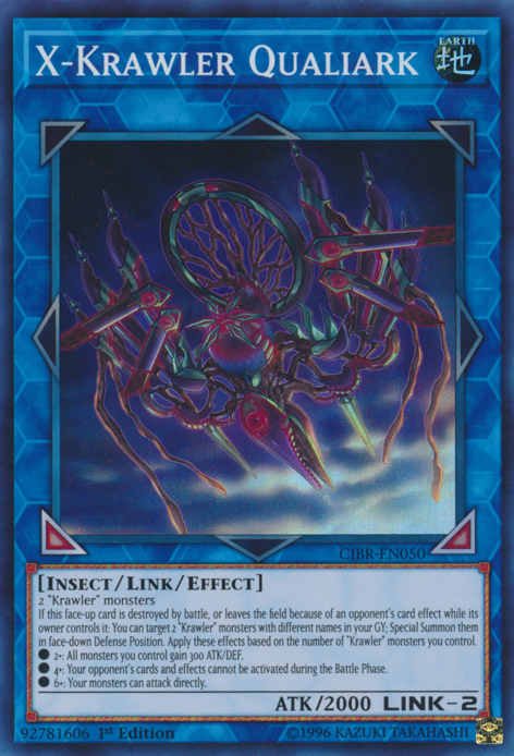 X-Krawler Qualiark [CIBR-EN050] Super Rare | Odin's Place