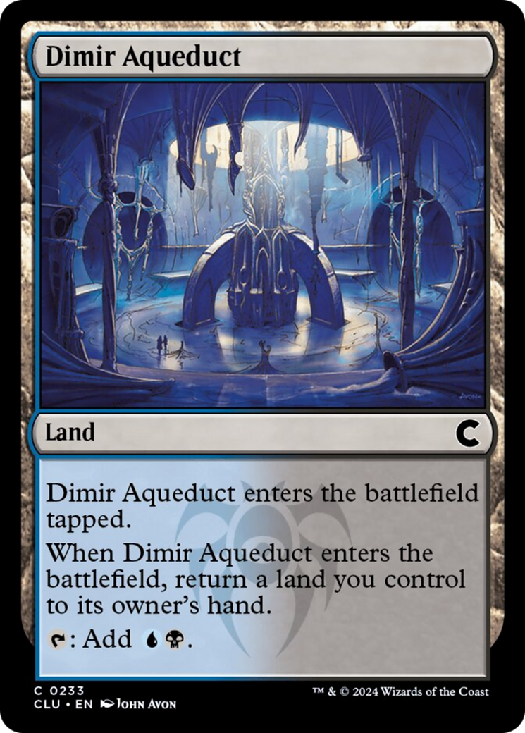 Dimir Aqueduct [Ravnica: Clue Edition] | Odin's Place