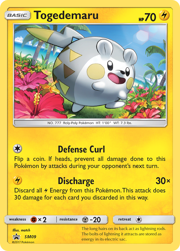 Togedemaru (SM09) [Sun & Moon: Black Star Promos] | Odin's Place