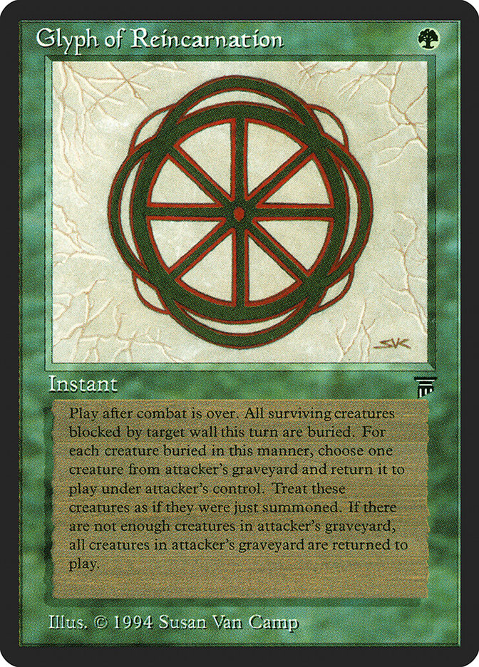 Glyph of Reincarnation (189) [Legends] | Odin's Place