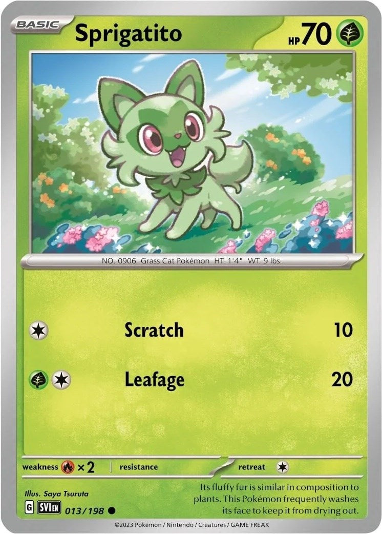Sprigatito (013/198) (Paldea Collection) [Scarlet & Violet: Base Set] | Odin's Place