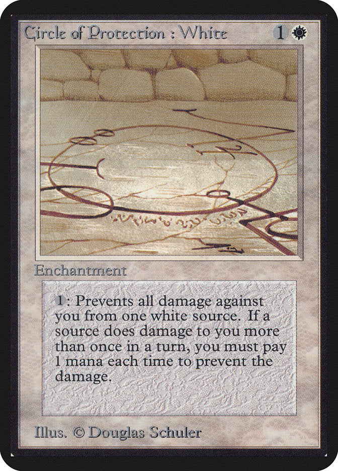 Circle of Protection: White (13) [Alpha Edition] | Odin's Place