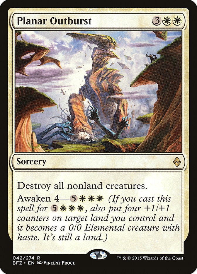 Planar Outburst (42) [Battle for Zendikar] | Odin's Place