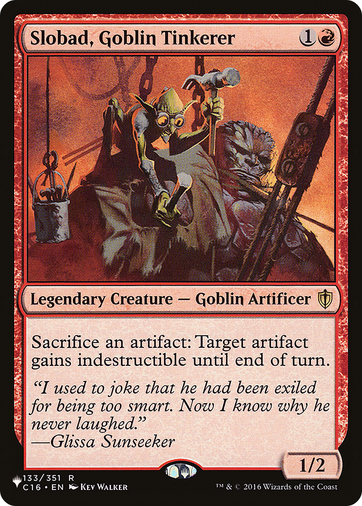 Slobad, Goblin Tinkerer [The List] | Odin's Place