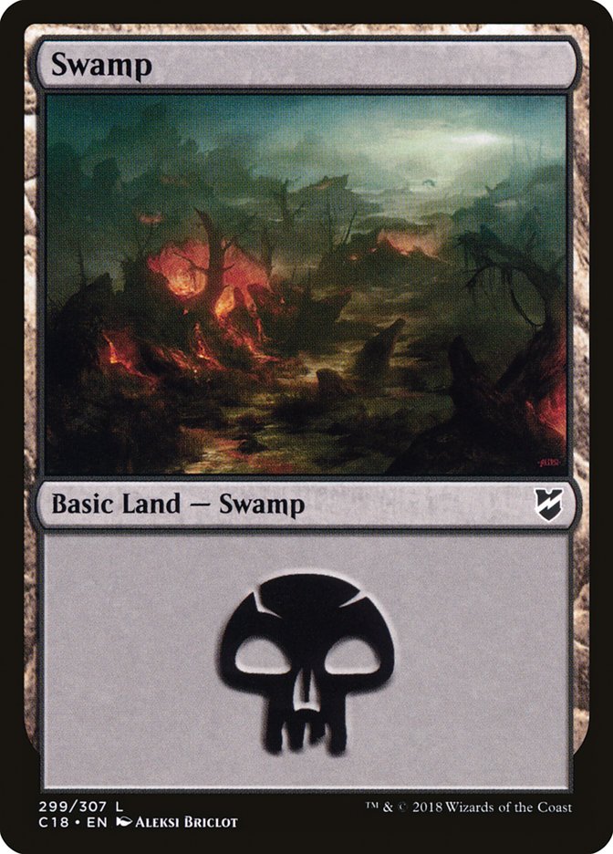 Swamp (299) [Commander 2018] | Odin's Place