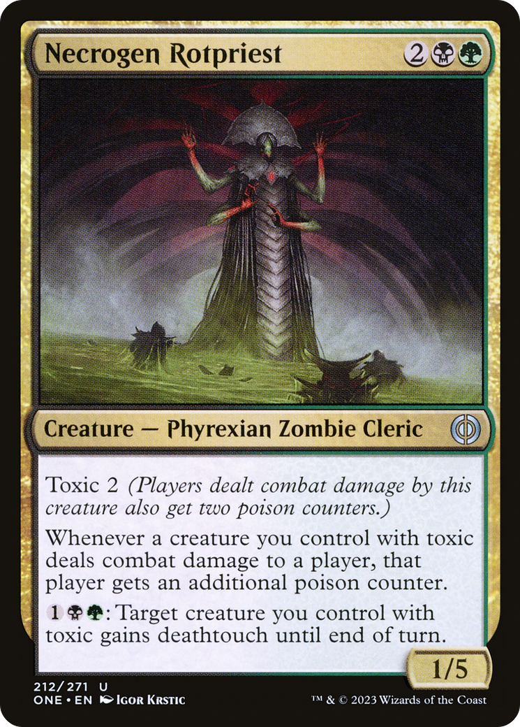 Necrogen Rotpriest [Phyrexia: All Will Be One] | Odin's Place