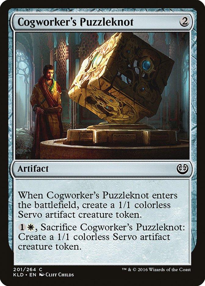 Cogworker's Puzzleknot (201) [Kaladesh] | Odin's Place