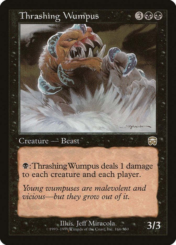 Thrashing Wumpus (166) [Mercadian Masques] | Odin's Place