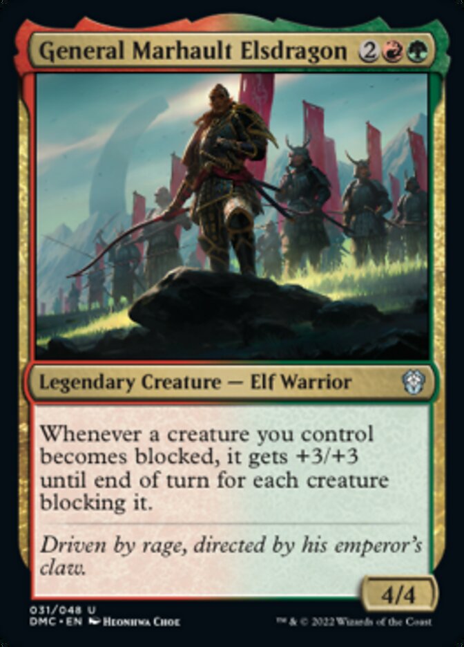 General Marhault Elsdragon [Dominaria United Commander] | Odin's Place