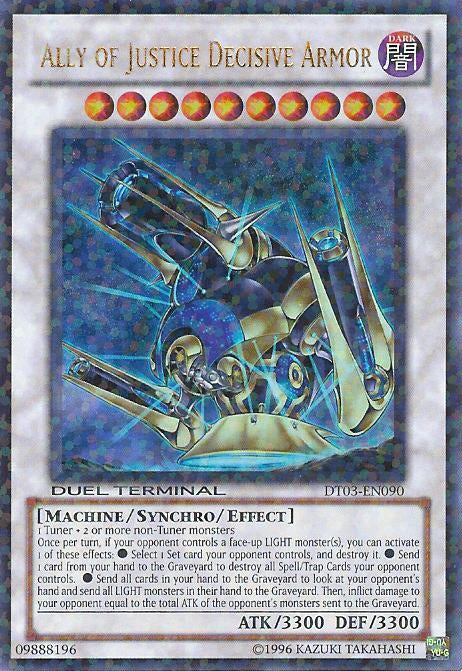 Ally of Justice Decisive Armor [DT03-EN090] Ultra Rare | Odin's Place