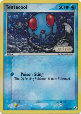 Tentacool (66/92) (Stamped) [EX: Legend Maker] | Odin's Place