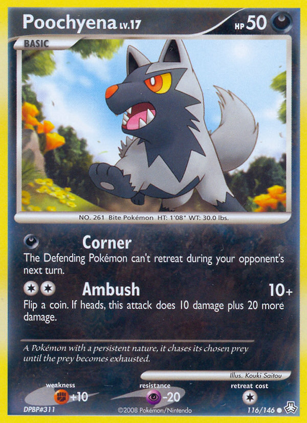 Poochyena (116/146) [Diamond & Pearl: Legends Awakened] | Odin's Place