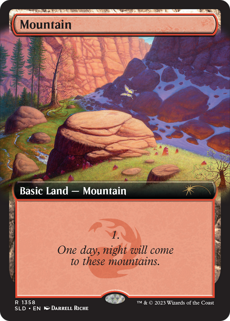 Mountain (1358) [Secret Lair Drop Series] | Odin's Place