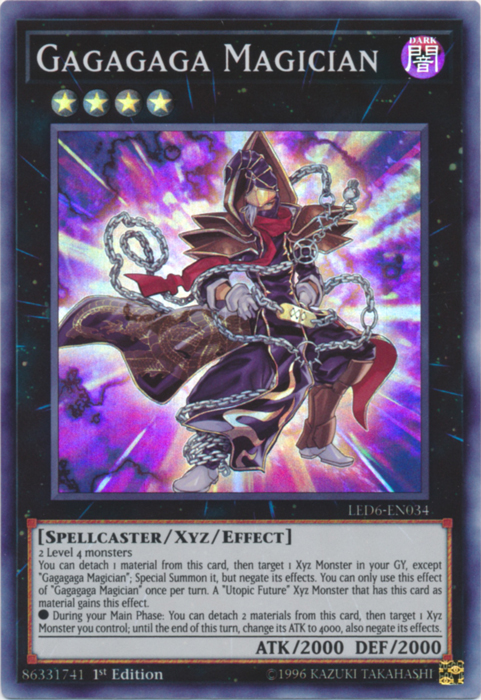 Gagagaga Magician [LED6-EN034] Super Rare | Odin's Place