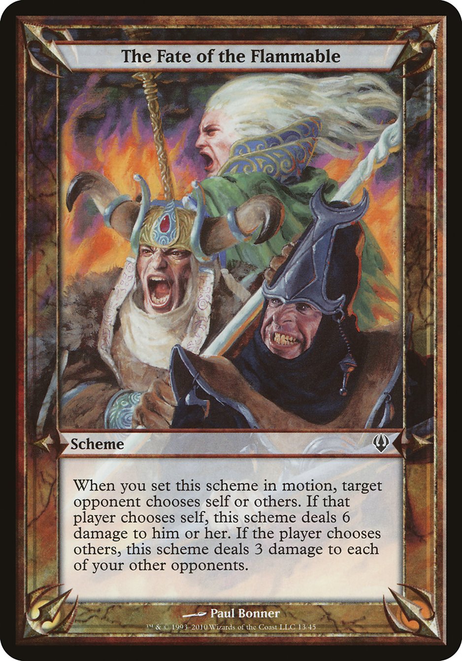 The Fate of the Flammable (Schemes) [Archenemy Schemes] | Odin's Place