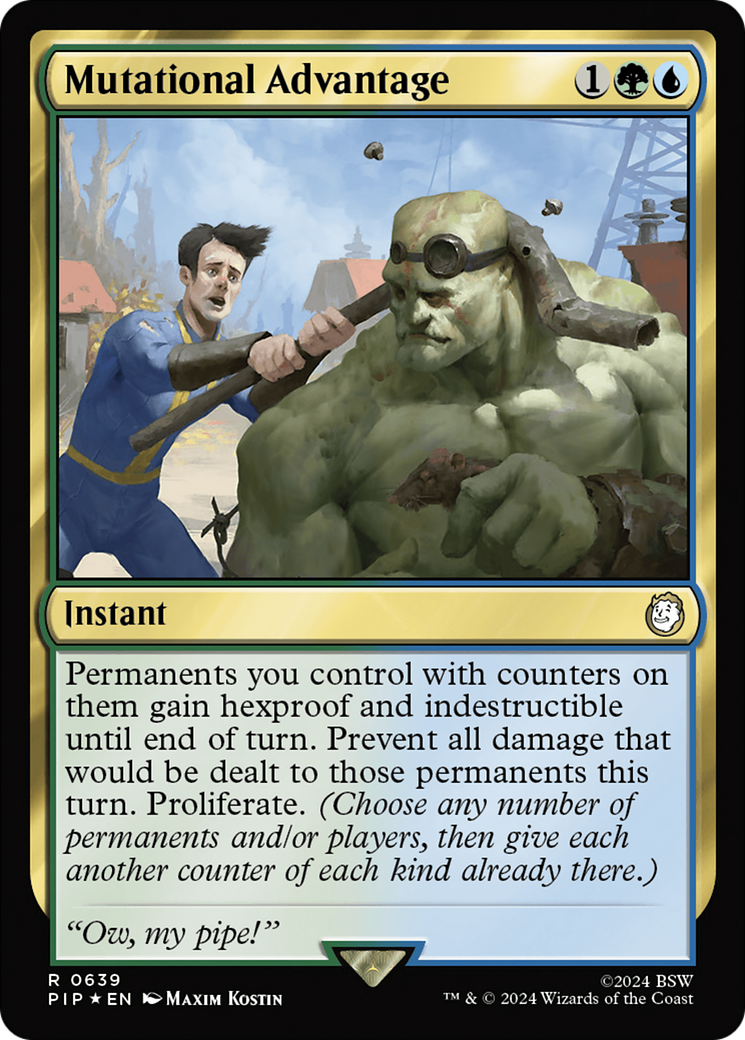 Mutational Advantage (Surge Foil) [Fallout] | Odin's Place