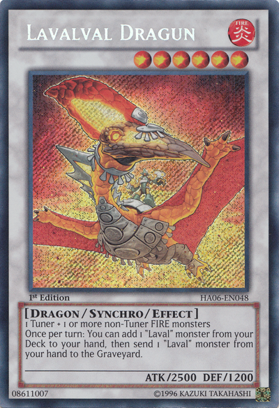 Lavalval Dragun [HA06-EN048] Secret Rare | Odin's Place