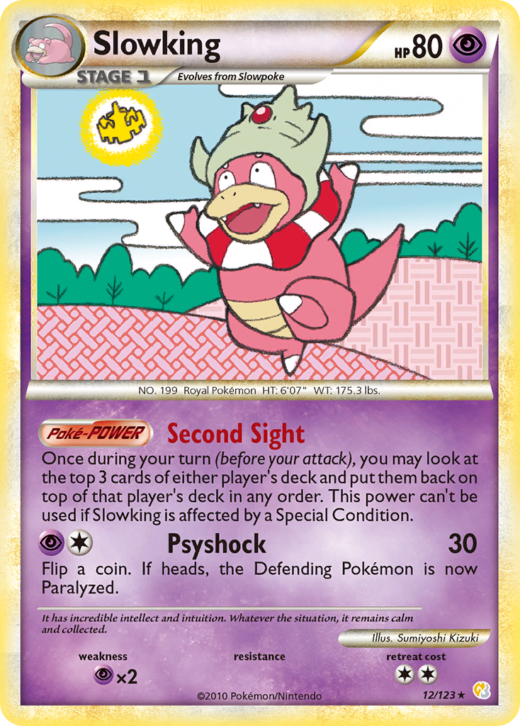 Slowking (12/123) [HeartGold & SoulSilver: Base Set] | Odin's Place