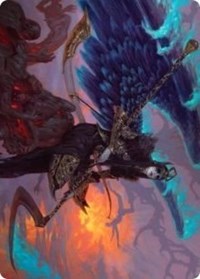 Eradicator Valkyrie Art Card [Kaldheim Art Series] | Odin's Place