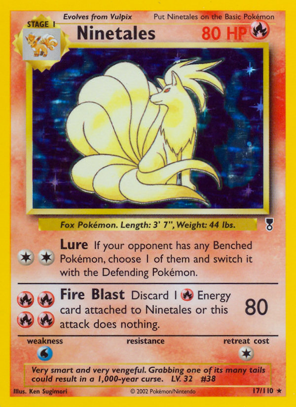Ninetales (17/110) [Legendary Collection] | Odin's Place