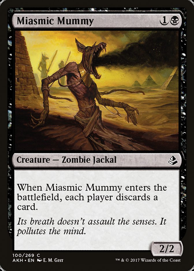 Miasmic Mummy (100) [Amonkhet] | Odin's Place