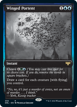 Winged Portent [Innistrad: Double Feature] | Odin's Place